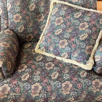 Fabric Swivel Rocking Chair #2