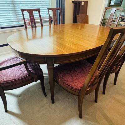 Drexel Table And Six Chairs