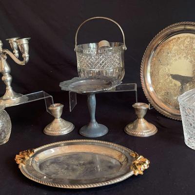 Sterling And Silver Plate Items 