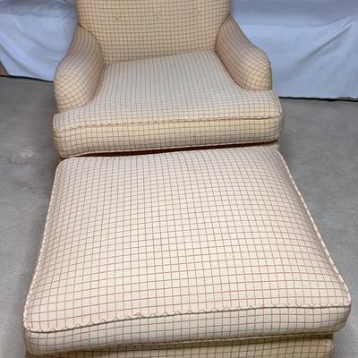 Comfy Chair And Ottoman