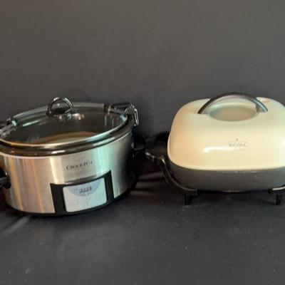 Crockpot And Electric Skillet