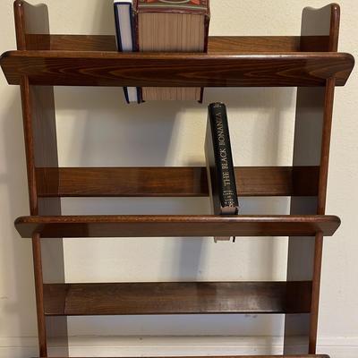 Dark Wood Bookshelf/Retro, 2nd Floor