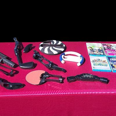 Wii Games & Athletic Accessories 