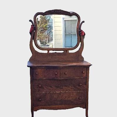 MCM Wardrobe And Matching Mirror 