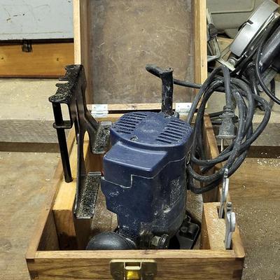 Plunge Router And Handmade Travel Box