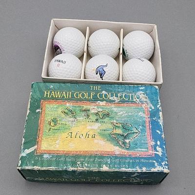 Hawaii Golf Collection Balls 