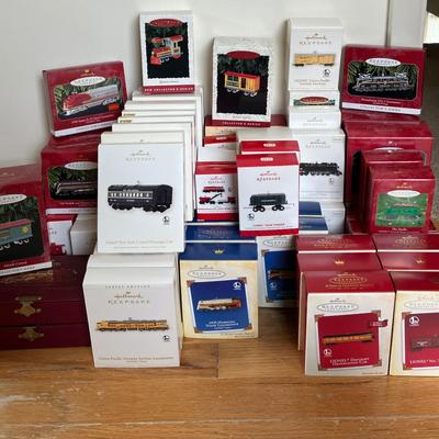 Hallmark Ornaments #4 (Trains)