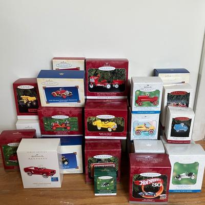 Hallmark Ornaments #3 (Tonka, Kiddie Car Classics, Vintage Toys)