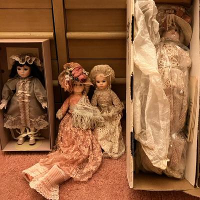 Lenox China Doll and Louis Nichole World Dolls