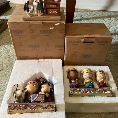 Jim Shore and Hallmark Peanuts Figures