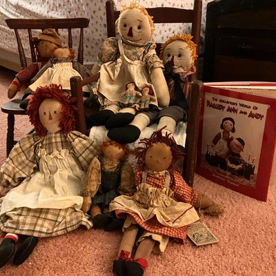 Raggedy Ann and Andy Dolls