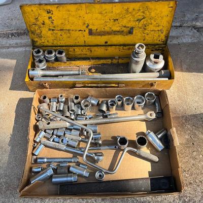 Various Sockets And Ratchets