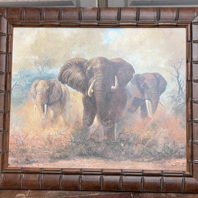 3 elephants