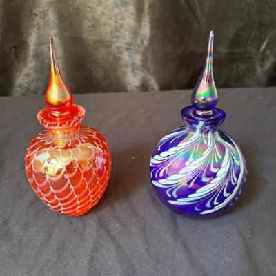 Vintage Glass Perfume Bottles