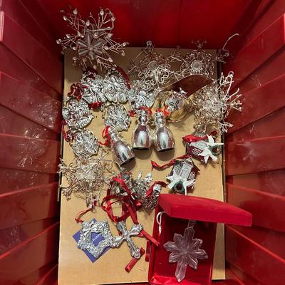 Silvery Ornaments 