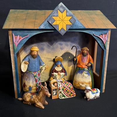 Heartwood Creek Nativity Set 