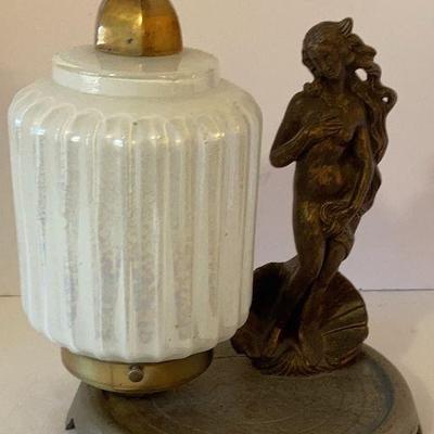 Art Deco Boudoir Lamp