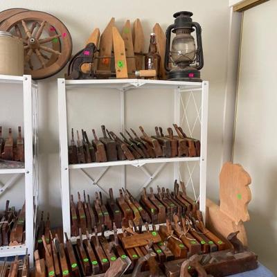 Wood working tools  vintage collection 