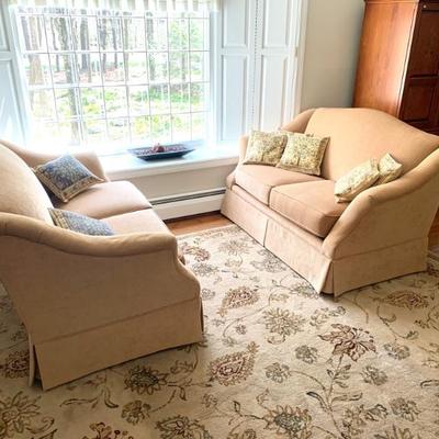 Pr. of very clean loveseats
