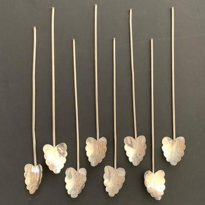 Sterling iced tea spoons 