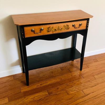 Hitchcock console table