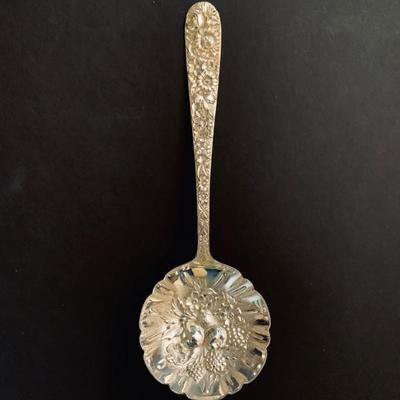 S. Kirk sterling 7 1/2” repousse spoon