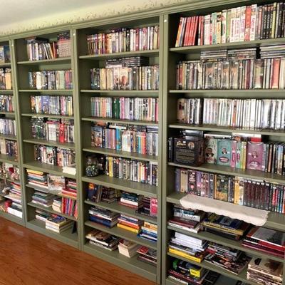 Lg. library of British television and mini-series DVD’s, BBC and Acorn