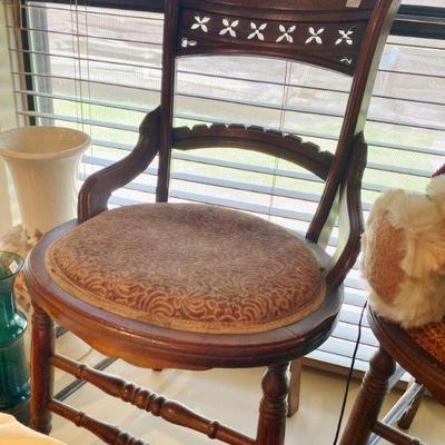pair of antique chairs