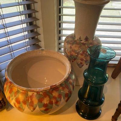 large pot and vase original design by vohann of california