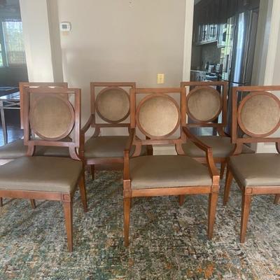 Baker dining chairs