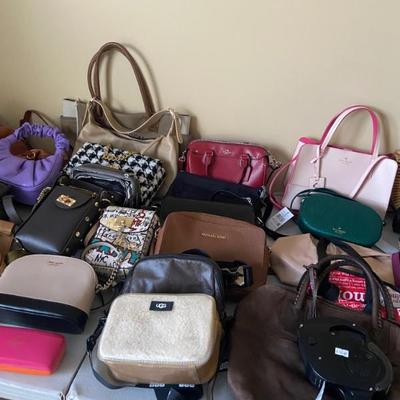 Lots of purses