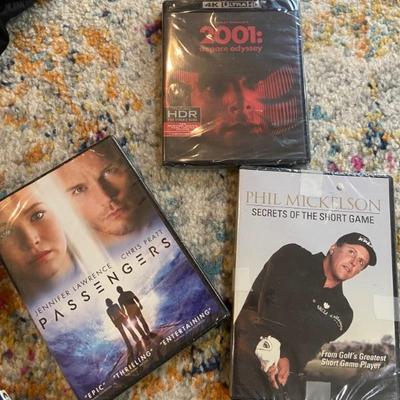 Sealed DVDs
