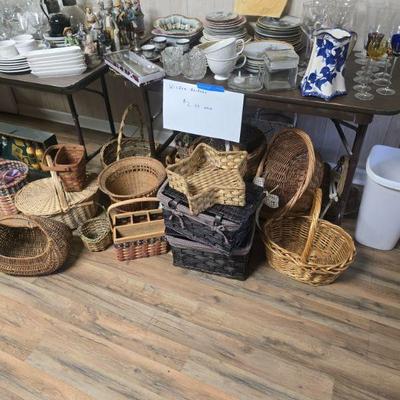 Wicker baskets