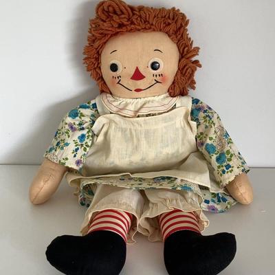 Vintage Raggedy Anne Doll 