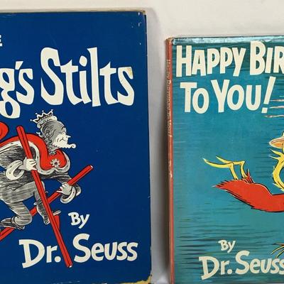 DR. SEUSS - "The King's Stilts" (1939) & Happy Birthday To You! (1959) 