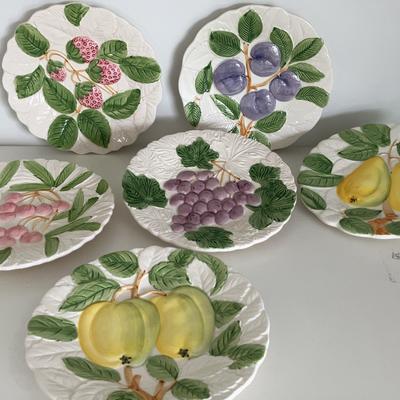 Dish Set Of 6 -by Shafford  Fruit Du Jour 
