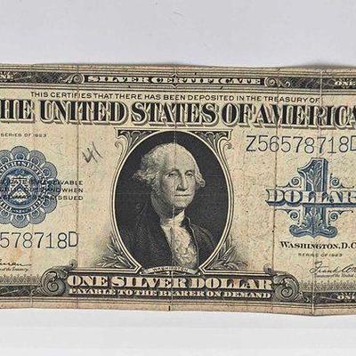 #1502 • 1923 $1 Slver D0llar Certificate
