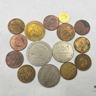 #1750 • (15) Tokens & Medals
