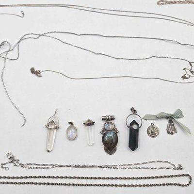 #916 • Sterling Silver and Opal Jewlery, 61.5g
