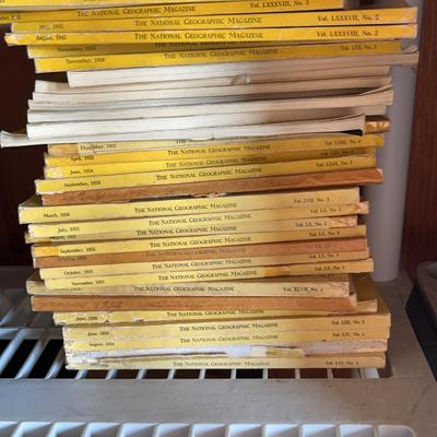 Vintage National Geographic  1928 To 1980 