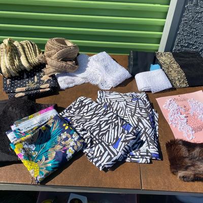 Vintage Fabric And Scraps