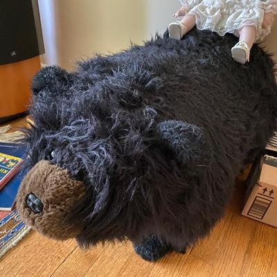 Black Bear Foot Stool