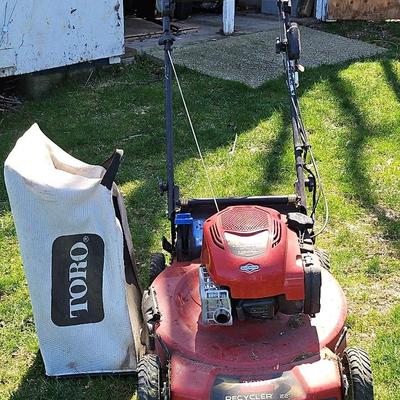 Torro Lawnmower and bag