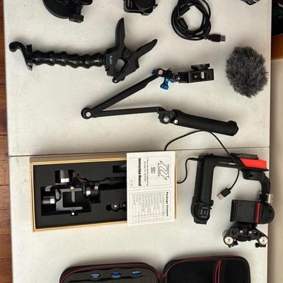 GoPro, Zoom H1, And MOVI Equipment