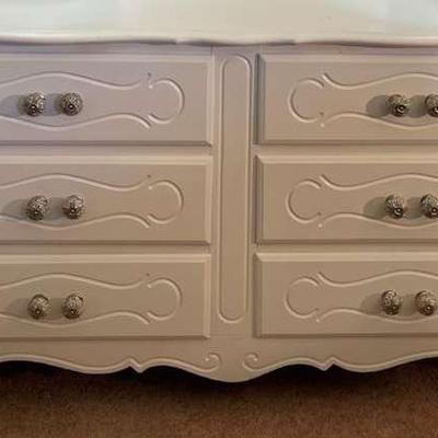 Bedroom White Wooden Dresser Only 