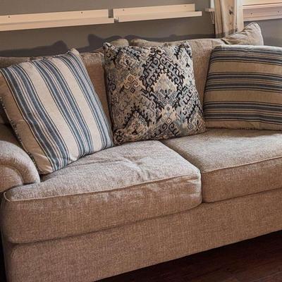 Jordan's Furniture - Love Seat Only 