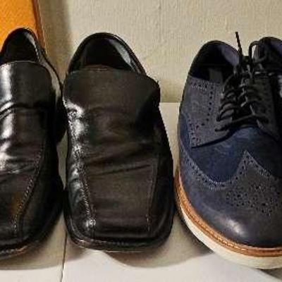 Men's Dress Shoes Kenneth Cole, Cole Haan and JD Fisk Size 10.5