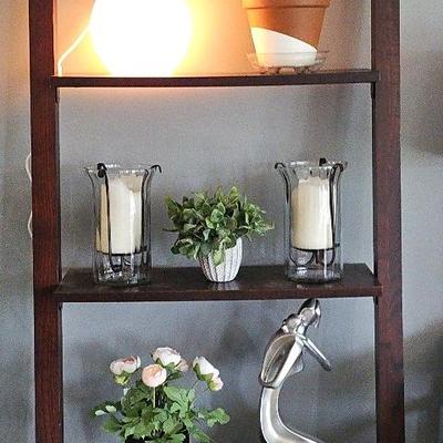Decorative Home Items (Ladder Not Included)