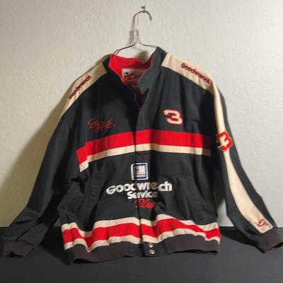 Chase Authentic Dale Earnhardt 3 Good Wrench Zip-up Jacket Men’s XL