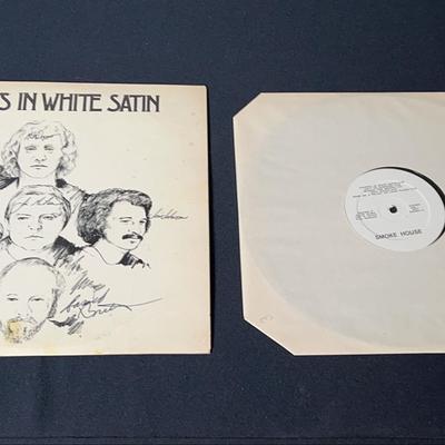 Knights In White Satin Smoke House Record Album (Looks To Be Autographed By Each Band Member)